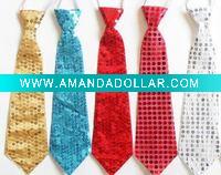 Wholesale KWH-0105 Party tie/Sequin tie/Clown tie