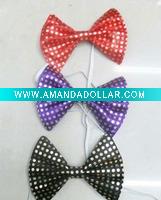 Wholesale KWH-0104 Party bow tie/Sequin bow tie/Clown bow tie