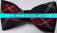 polyester woven bowtie