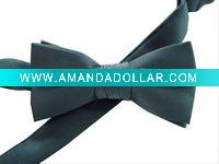 Solid Silk Bow Tie