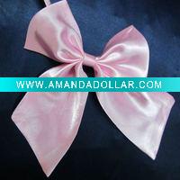 Wholesale Fashion Polyester Pink Bow Tie