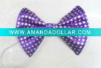 Wholesale KWH-0101 Party bow tie/Sequin bow tie/Clown bow tie