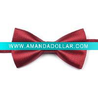 Fashion solid neck bowtie