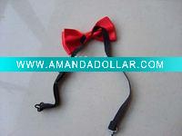100%polyester men's bow tie