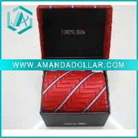 silk tie in box