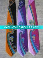 Printed poly tie for new style