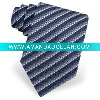Wholesale fashion strip polyester necktie