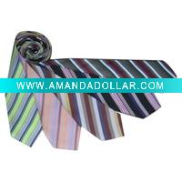 Stripe Polyester Printed Necktie