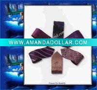 Wholesale 1200 stitches, 100% woven shiny polyester necktie