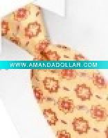 Polyester tie with flag printing
