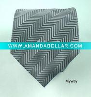 Wholesale polyester woven necktie