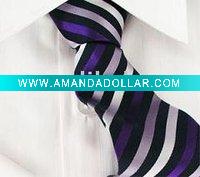 Polyester woven necktie