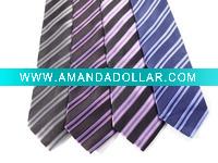 polyester woven necktie