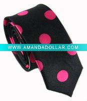 Wholesale Fashion Skinny Woven polyester Necktie