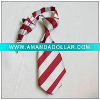 Wholesale 100% Polyester Clip on tie