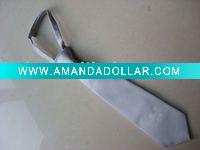 Wholesale child polester zipper necktie