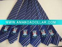 Wholesale printed tie,student's tie,logo tie