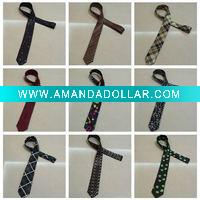 Wholesale 100% Polyester Narrow Ties For Men In Stock,10pcs/pattern