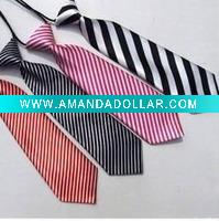 Polyester Boys Ties In Stock Mixed Pattern