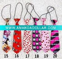 Wholesale Polyester Kid's Tie In Stock Mixed Pattern