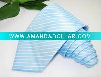 polyester woven necktie