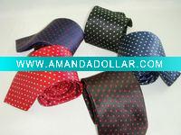 polyester woven necktie
