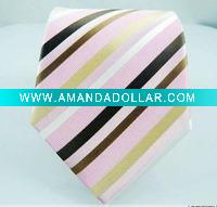 Wholesale woven polyester necktie