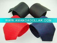 polyester woven necktie