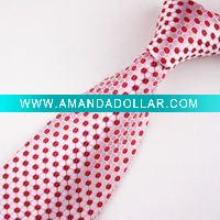 men's 100% polyester neck tie