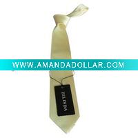 Wholesale 100% Microfiber satin necktie