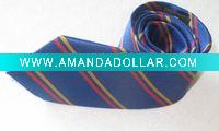 polyester school tie