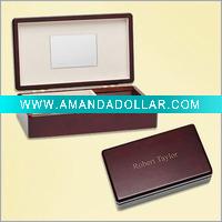 Wholesale wooden cufflinks giftbox