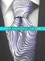 Men's 100% Polyester necktie