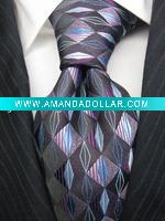 Wholesale Men's 100% Polyester Tie