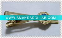 gold tie clips