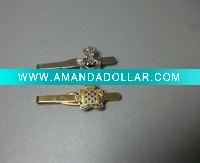 men's metal tie clip