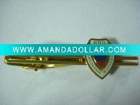 Metal tie clip