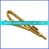 CZ gemstone inlaid,Tie clip