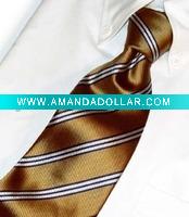 100% polyester tie