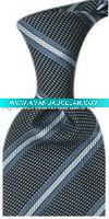 100% polyester striped tie