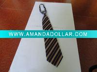 woven zipper tie