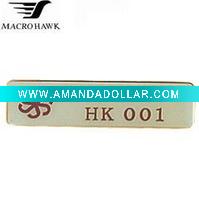 hotel nameplate