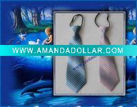 1200 stitches shiny polyester necktie