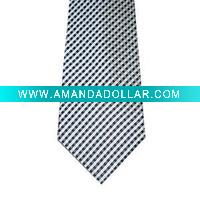 Wholesale striped polyester printed necktie