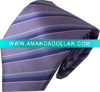 men's microfiber stripe tie