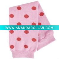 Wholesale pattern knitted leg warmers