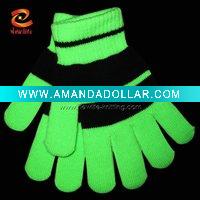 Wholesale neon glove,neon fingerless glove,striped neon glove NLNP(128)