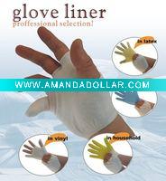 Wholesale Nylon knitted liner working gloves