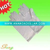 Wholesale Fashion Short Satin Gloves With Fingerless