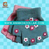 Wholesale ingerless gloves knitting pattern,fingerless gloves patterns,fingerless striped gloves NLKG(228)